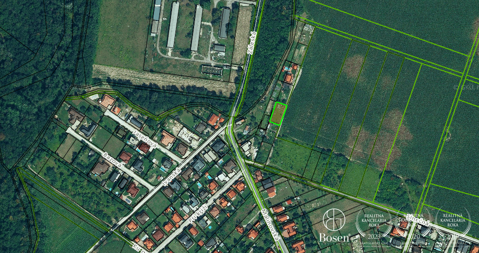 BOSEN | Pozemok na predaj 612 m2, Zálesie
