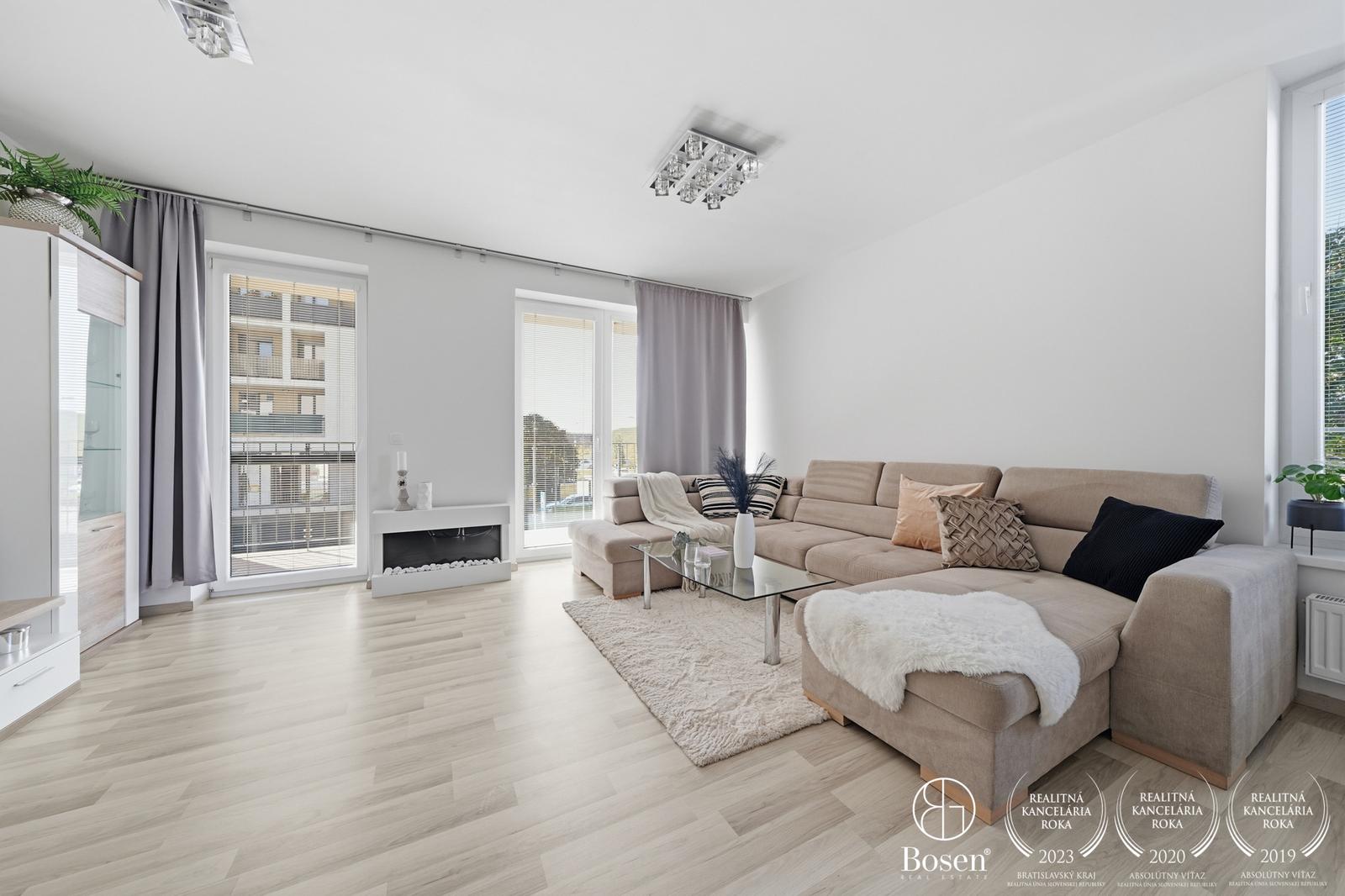REZERVOVANÉ: BOSEN | Zariadený 4kk byt v novostavbe Slnečnice, Petržalka, 94 m² – fotka 2