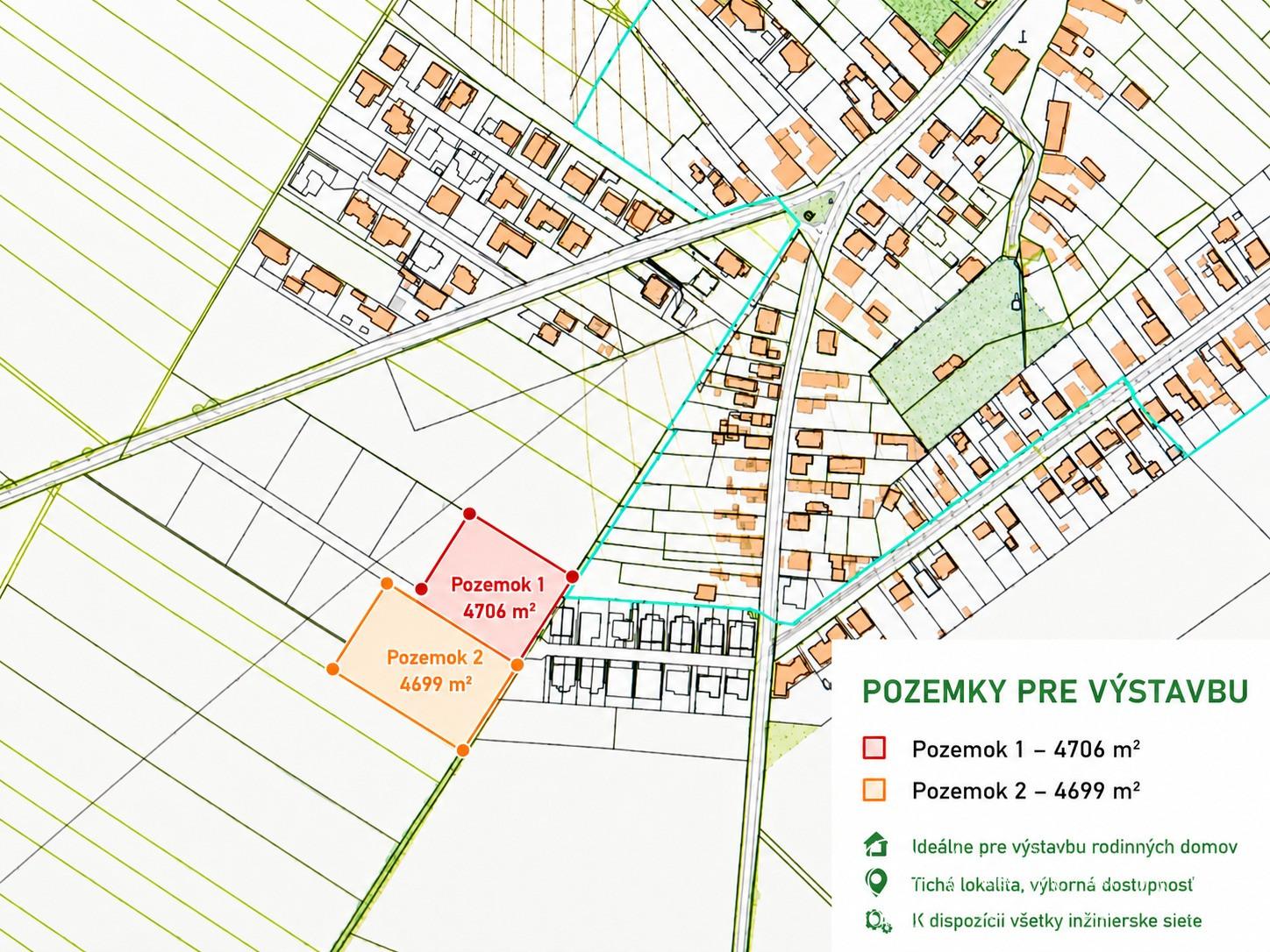 BOSEN | Investičné stavebné pozemky Trnávka- výstavba rodinných domov, RD s dvoma bytovými jednotkami – fotka 2