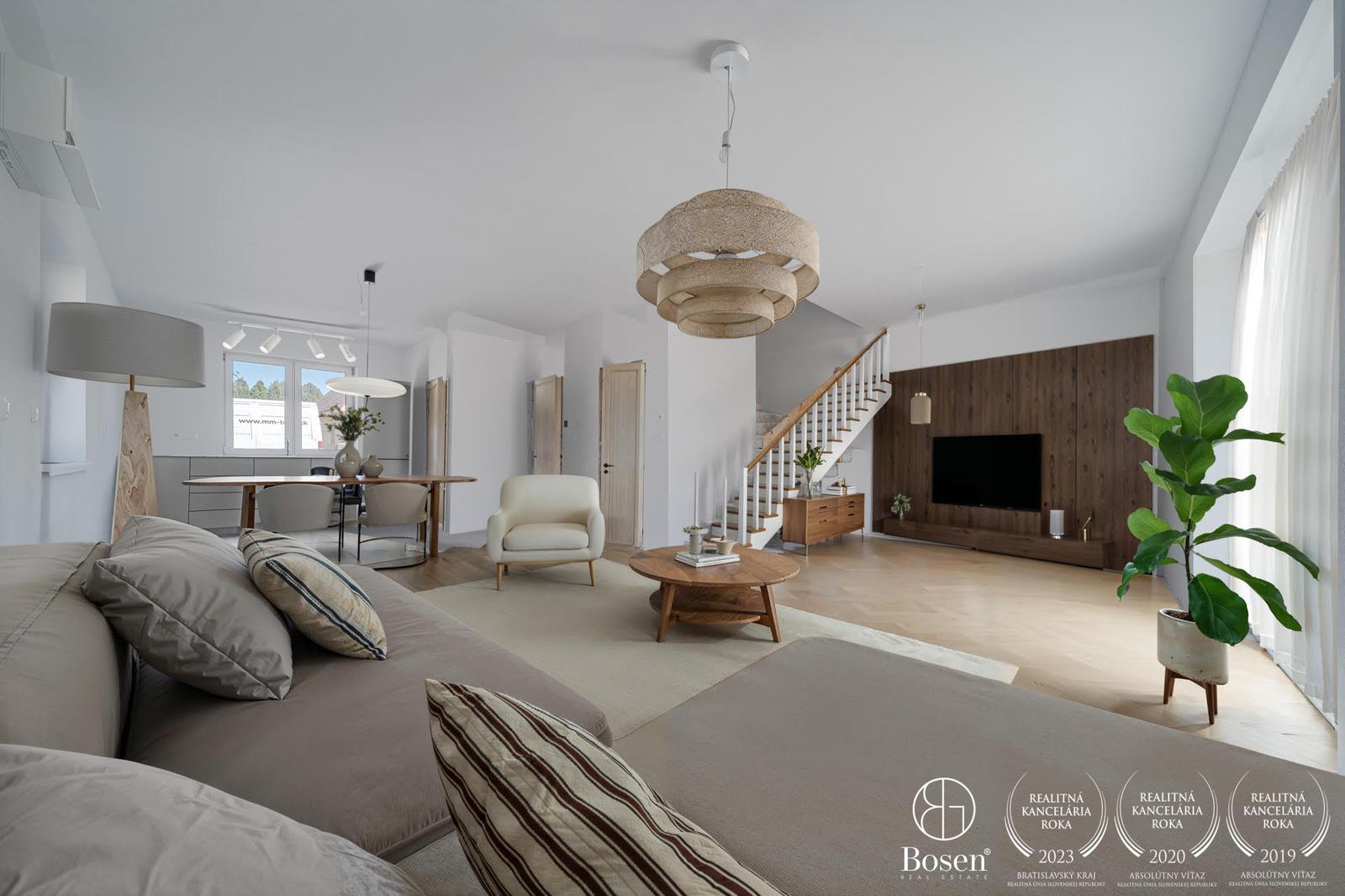 BOSEN | 4 izb. byt v dvojdome, rekuperácia, 100,72 m2, novostavba