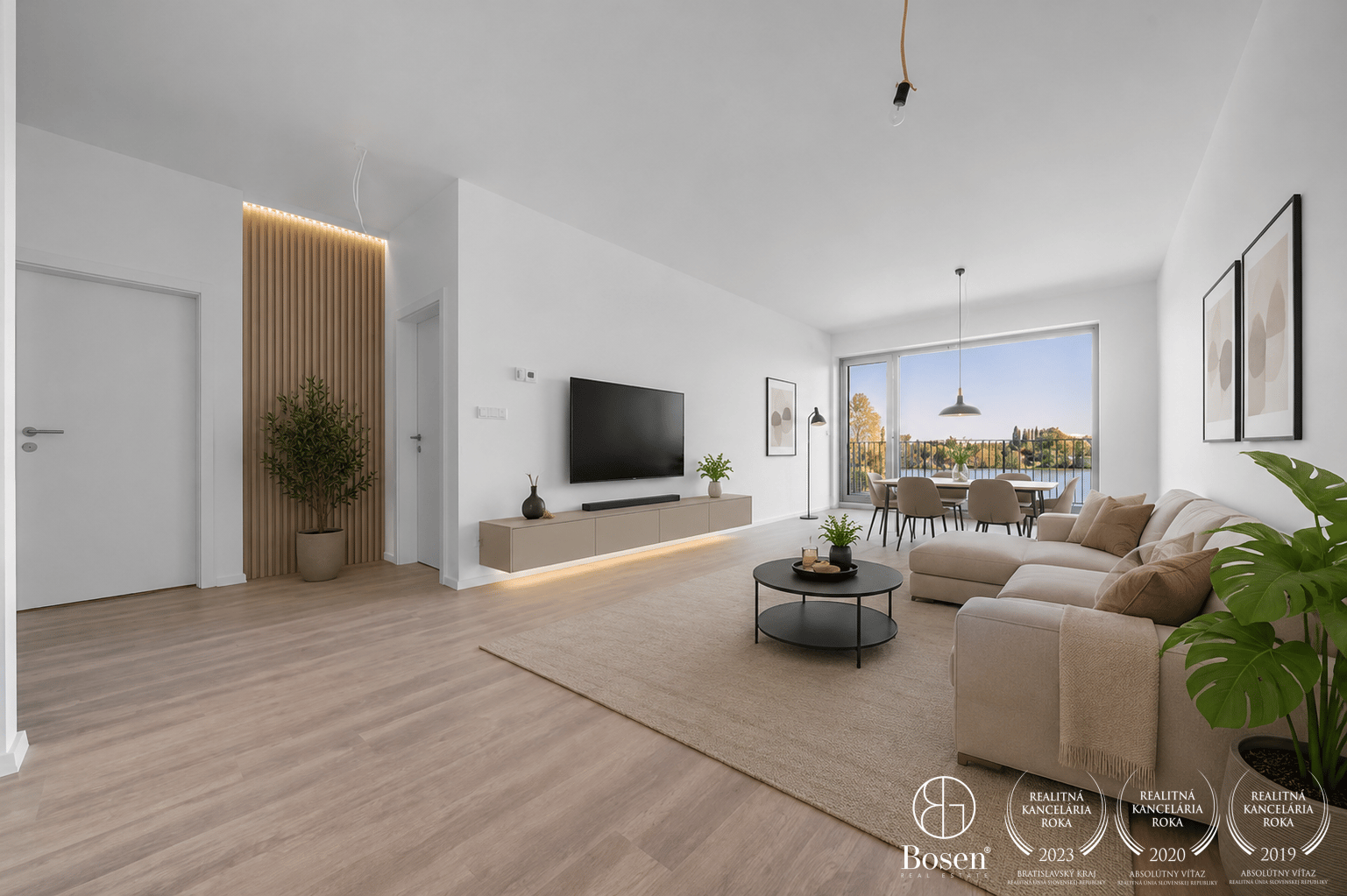 BOSEN | BLUEWAVE _ 2 izbový apartmán s krásnym výhľadom A21_03, Banka, Piešťany, 89.89 m2