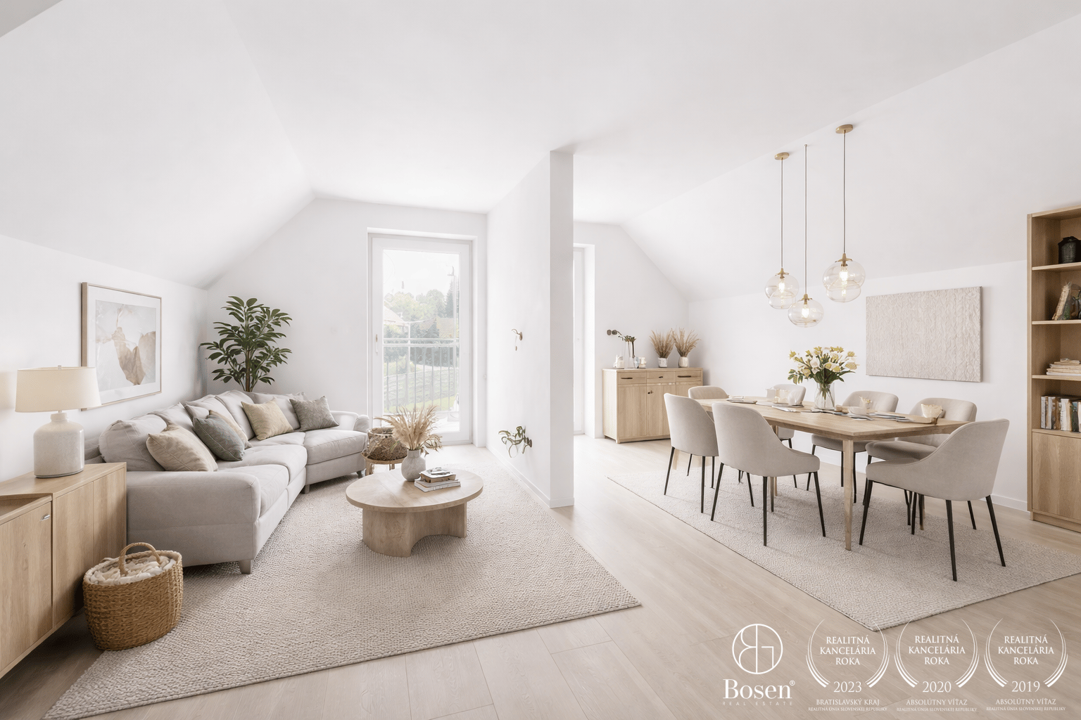 BOSEN | A05 | Mezonetový 4 izbový apartmán A05, Liptovský Mikuláš - Ondrašová, 80.14 m2