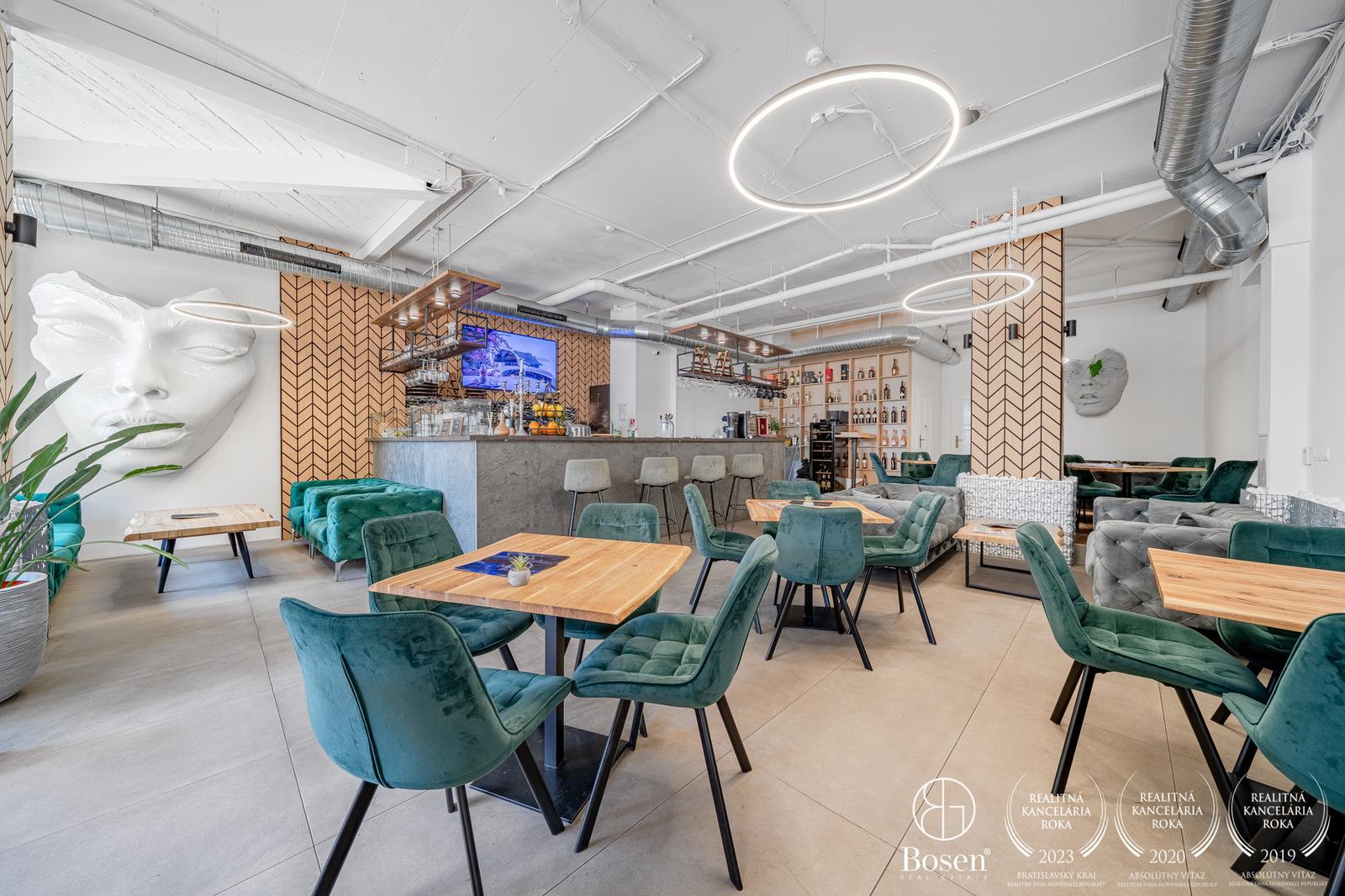 BOSEN GROUP | Dizajnovo zariadený lounge bar, Perla Ružinova