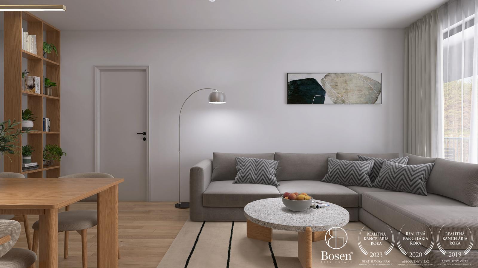 BOSEN | BLUEWAVE 3 izbový byt v nádhernej lokalite, Banka Piešťany, 102,9 m2 – fotka 2