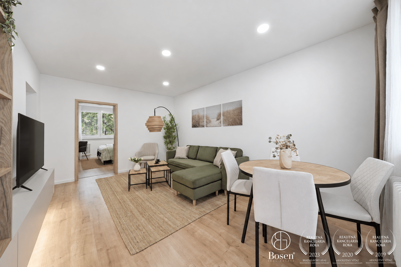 BOSEN | Kompletne zrekonštruovaný 3 izbový byt s loggiou, 71,55 m², Karola Adlera, Dúbravka
