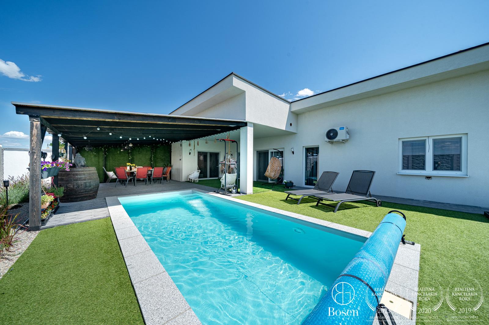 BOSEN | Moderný 4-izbový rodinný dom s bazénom, Veľké Dvorníky | 658 m² pozemok, okr. Dunajská Streda