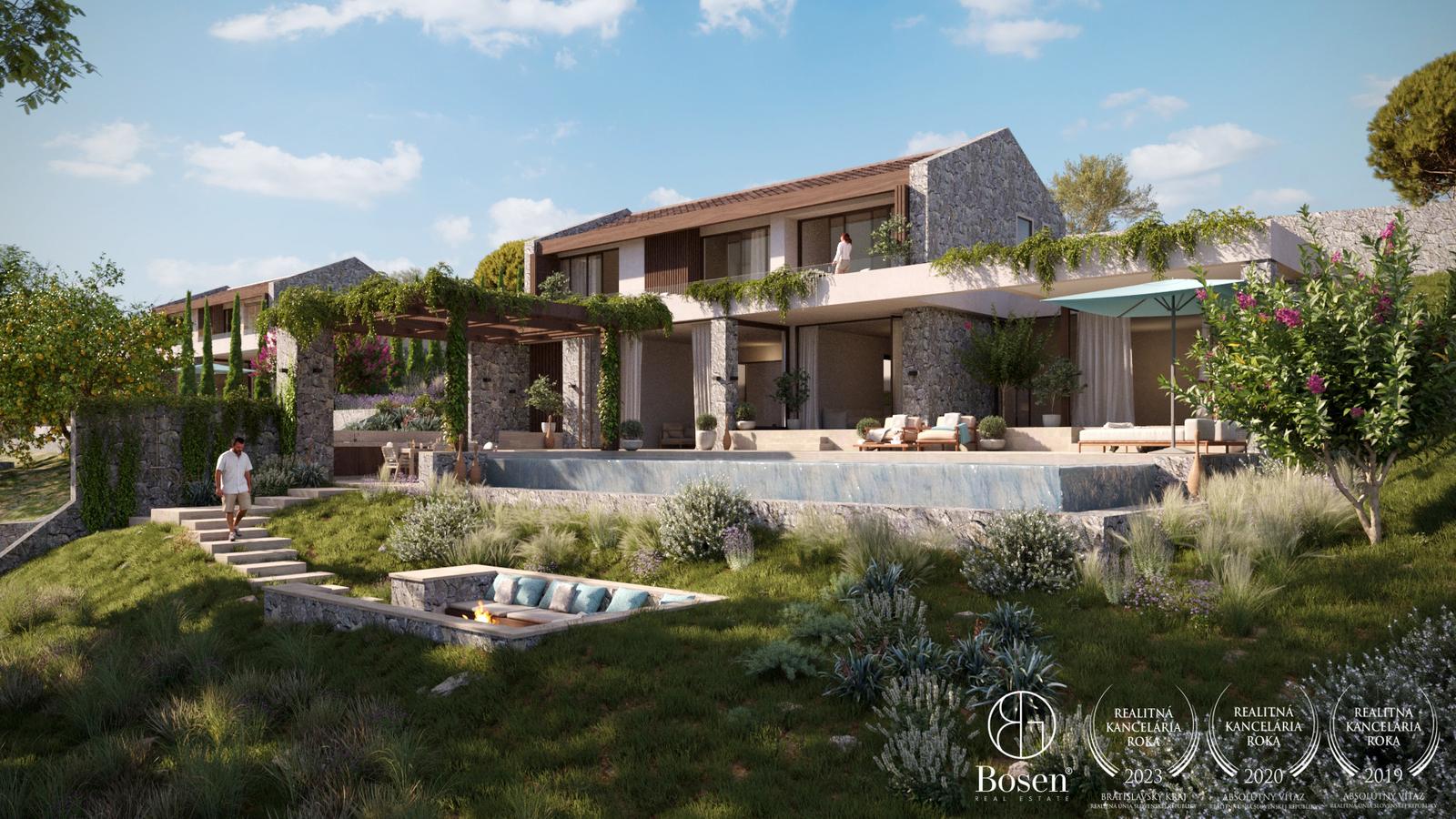 BOSEN| Unikátny townhouse v Luštici Bay, Čierna Hora
