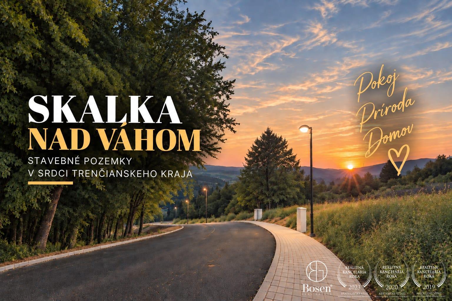 BOSEN | Lukratívny pozemok so stavebným povolením - 822 m2 , Trenčín