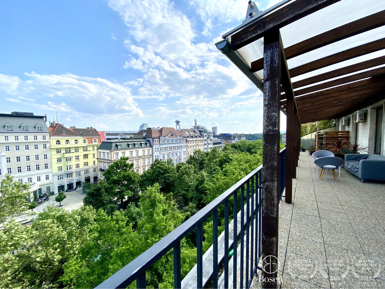 BOSEN | Kancelárske priestory 131m2 s peknou terasou - Bratislava, Staré Mesto