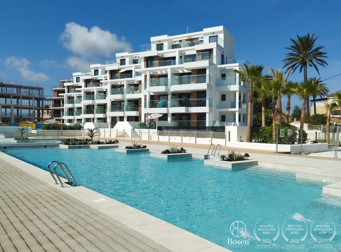 Moderné apartmány v privátnom komplexe v Dénia