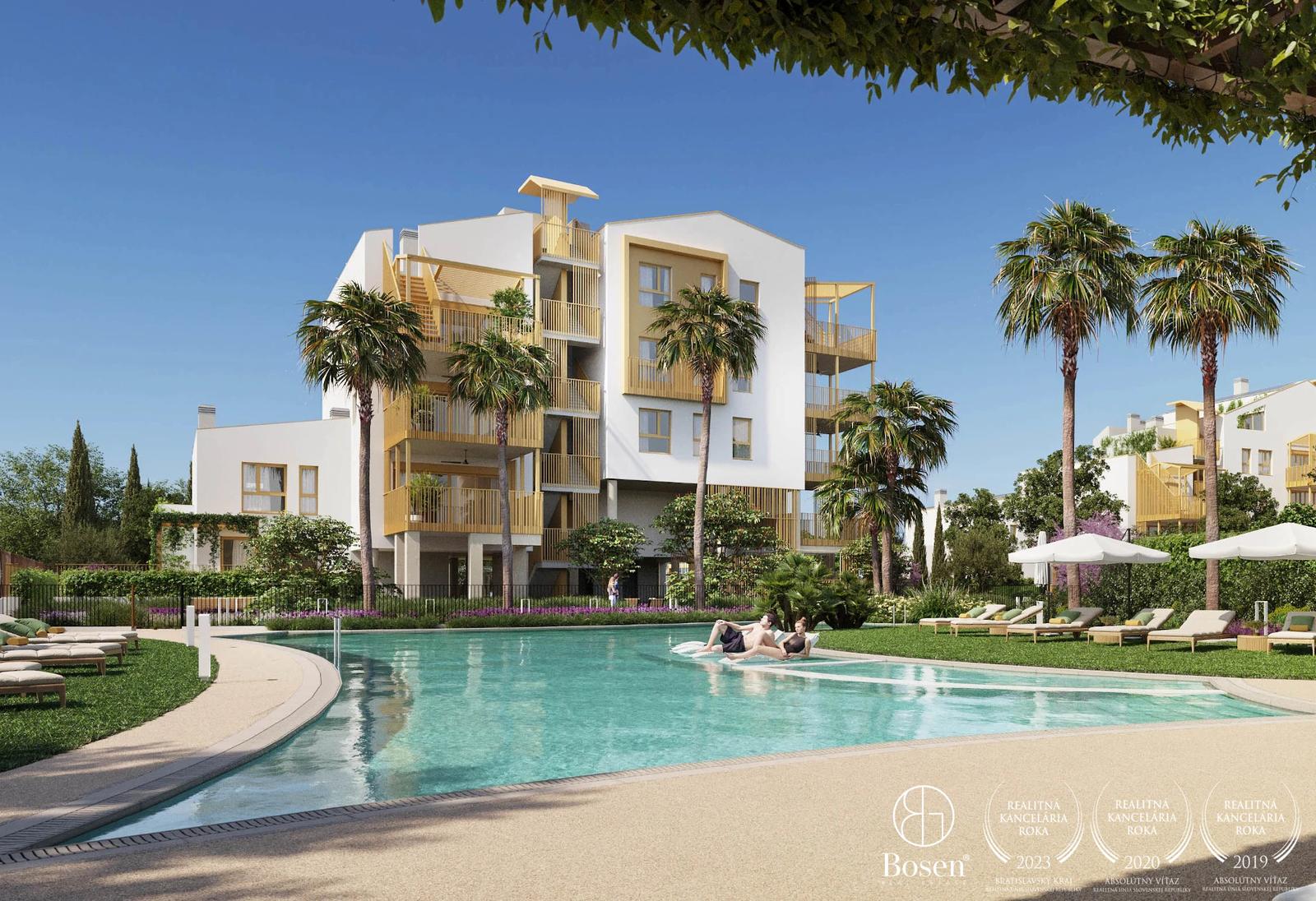 Exkluzívny 2 izbový apartmán pri mori na španielskej riviére