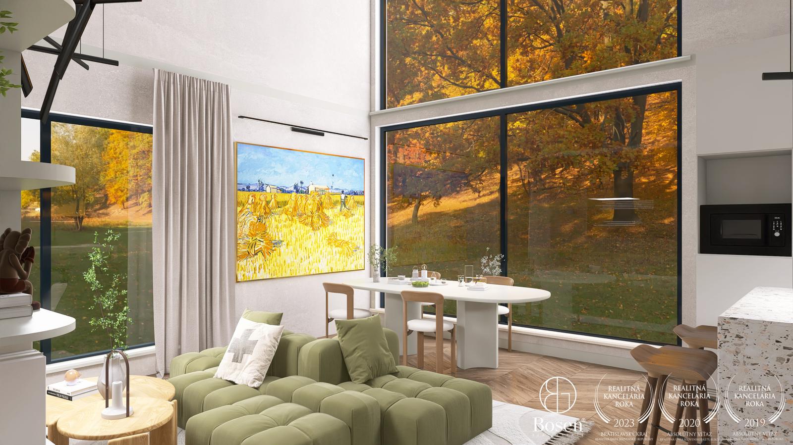BOSEN | Na predaj rozostavaný dom s projektom, veľkou terasou a pozemkom 1875 m² – fotka 2