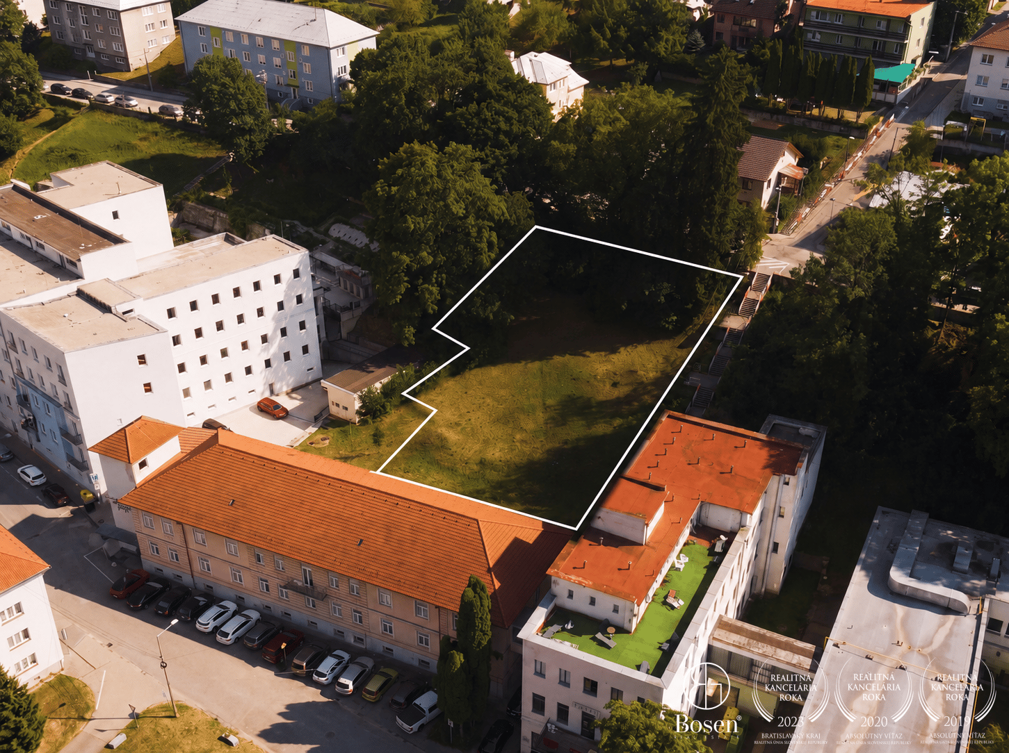 BOSEN | Stavebný pozemok Trenčianske Teplice - centrum kúpeľného mesta