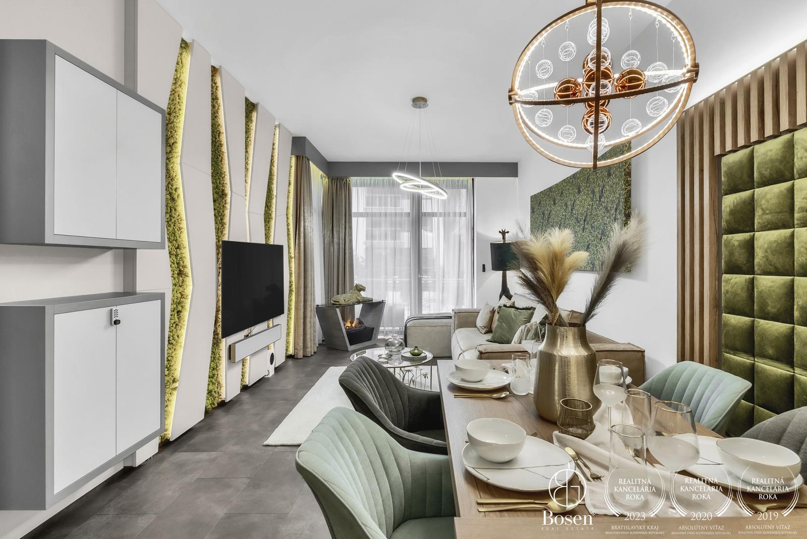 BOSEN | Exkluzívny 2 izbový apartmán s terasou, Hrebienok Resort, Starý Smokovec – fotka 2