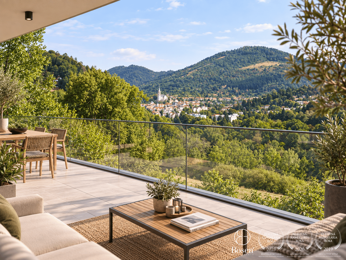 BOSEN | Rekreačný pozemok s výhľadom na Kremnicu, 1 694 m²