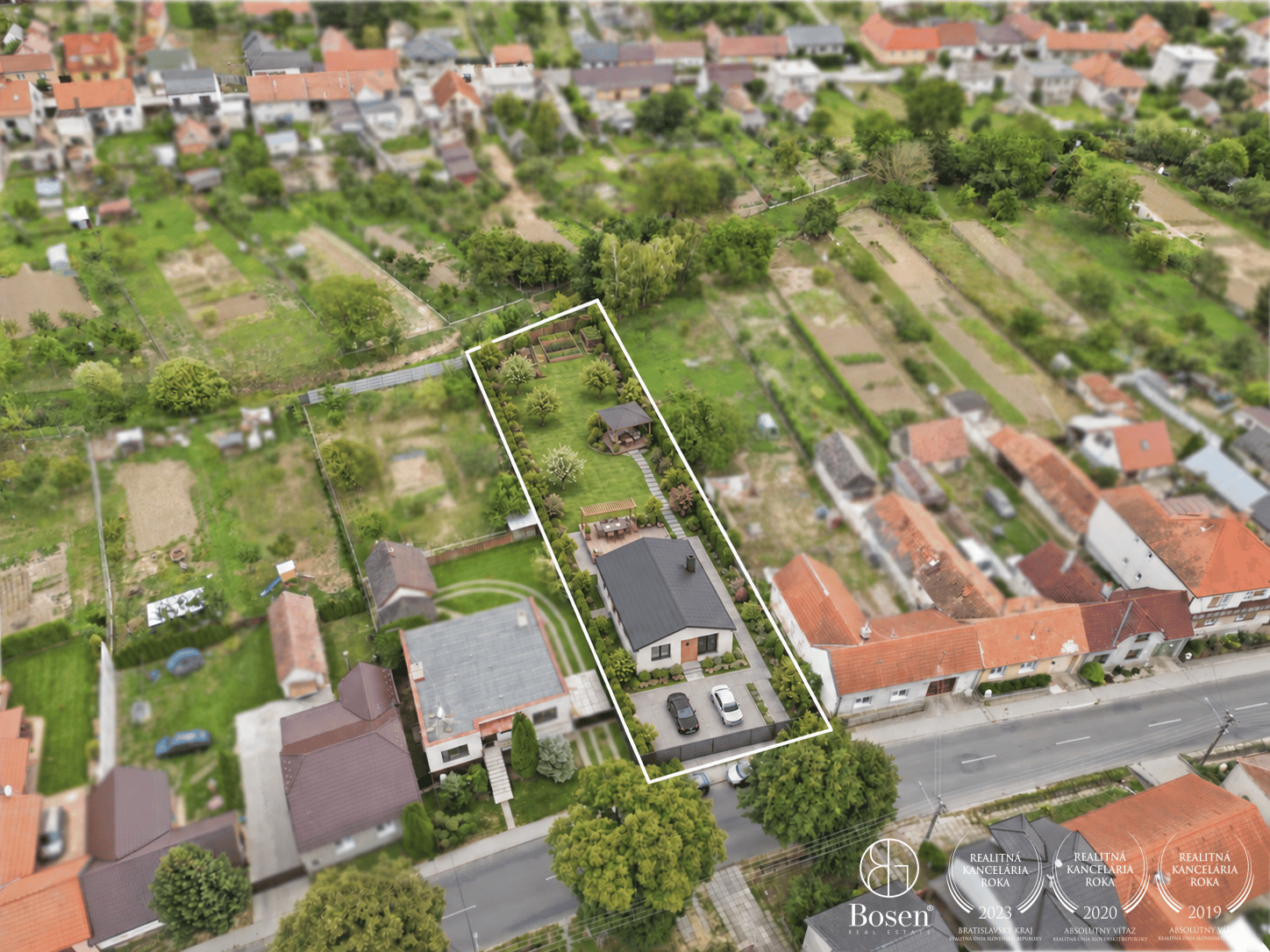 BOSEN | Veľkorysý stavebný pozemok 1585 m2 s projektom, Štefanov, okres Senica – fotka 2