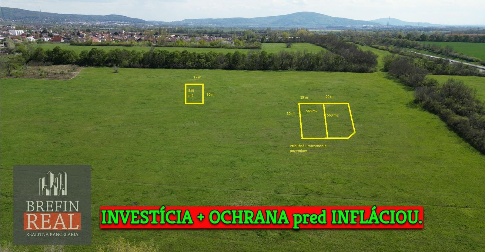 ZNÍŽENÁ CENA-investičný POZEMOK v Stupave 568 m2-DOHODA MOŽNÁ