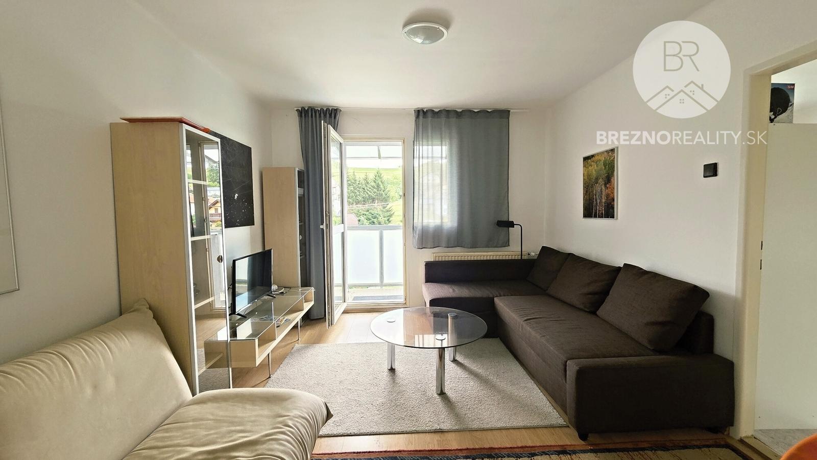 PREDANÝ - Príjemný 2-izbový byt s novým balkónom – Valaská