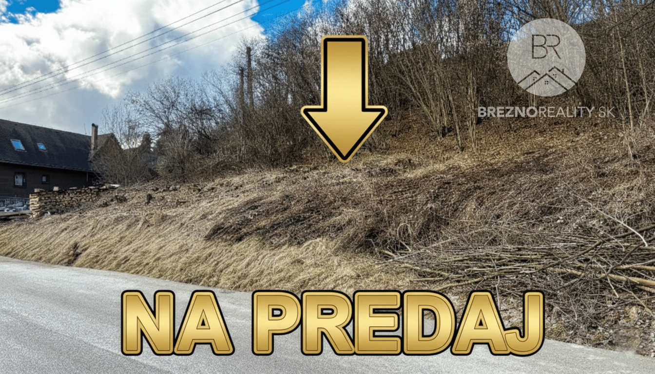 Pozemok v blízkosti lyžiarskeho strediska - Čierny Balog