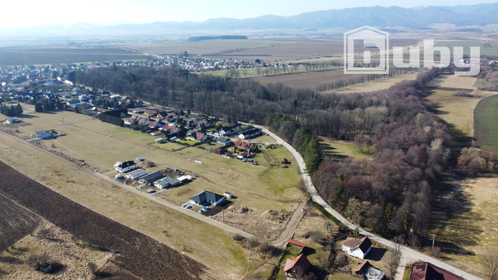 Predám stavebné pozemky v obci Mošovce, okres Turčianske Teplice.