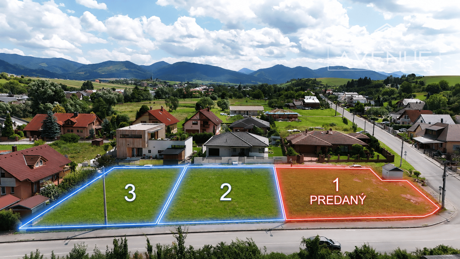 stavebný pozemok - 700m od centra Rajeckých Teplíc