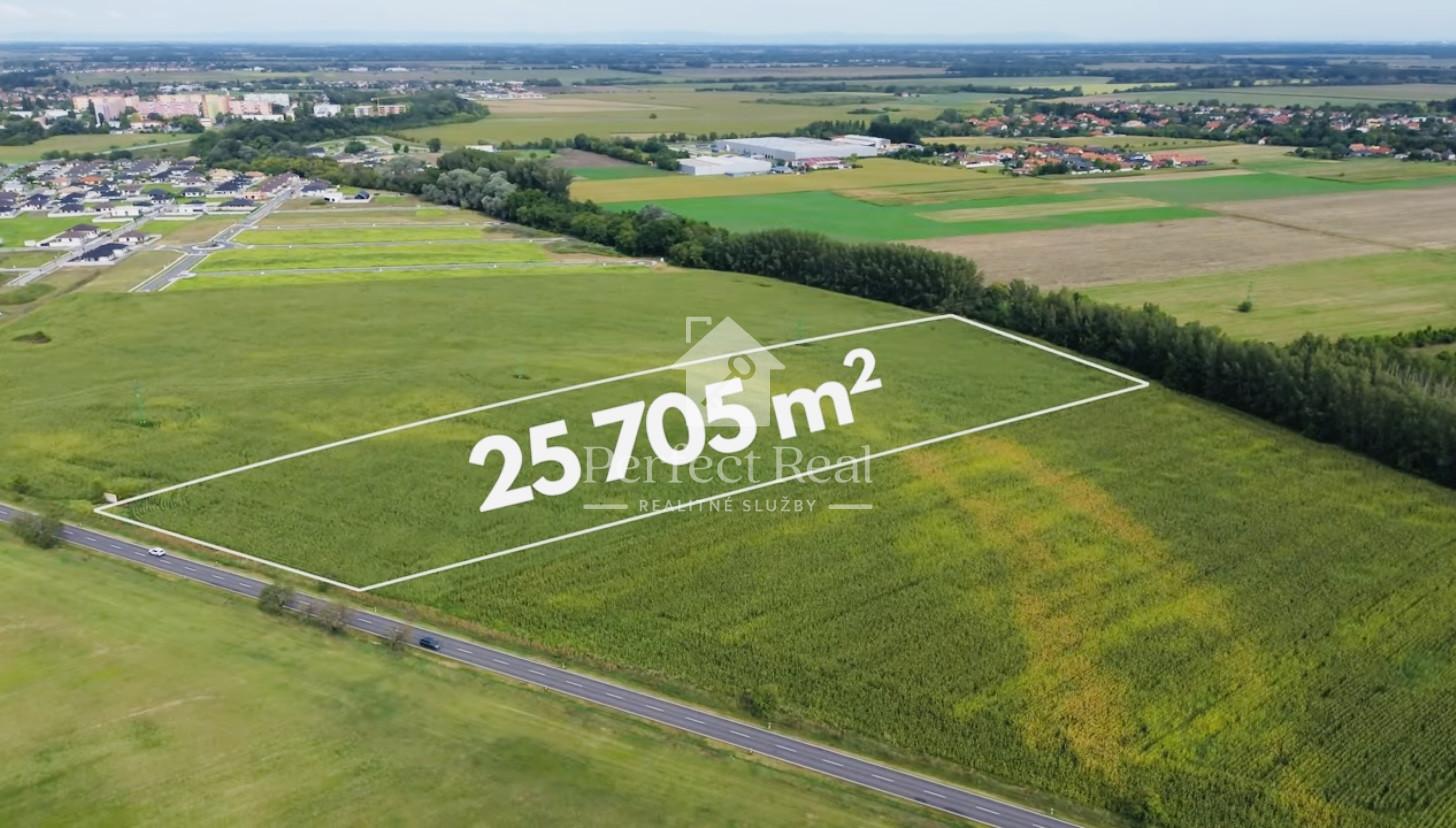 Pozemok s rozlohou 25705 m2 na predaj, Dunajská Streda – fotka 2