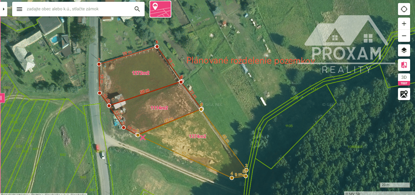 Predaj,stavebný pozemok v obci Cinobana,okres Poltár – fotka 2