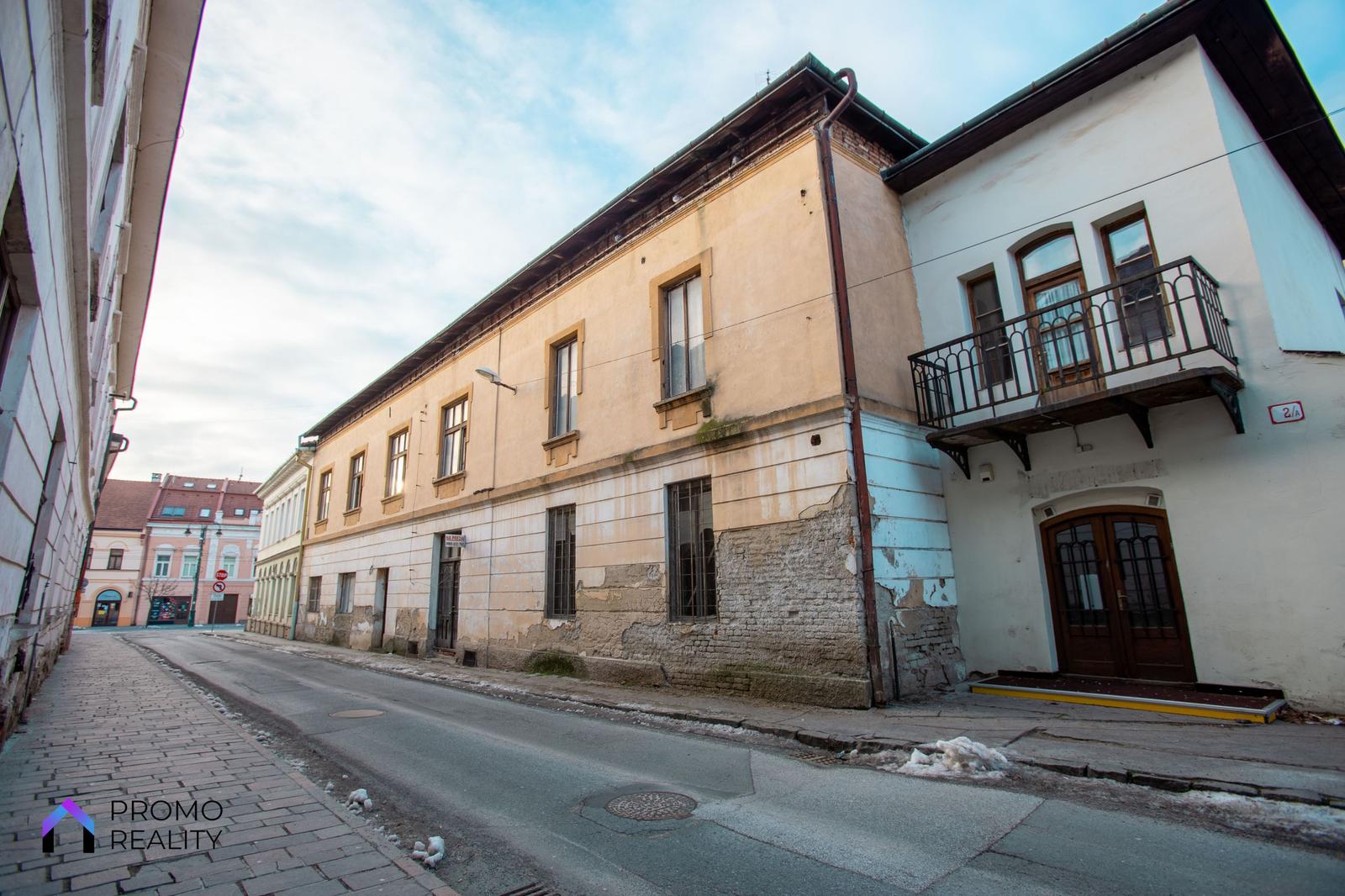 Exkluzívne na predaj – objekt v historickom centre Prešova, Kováčska 2