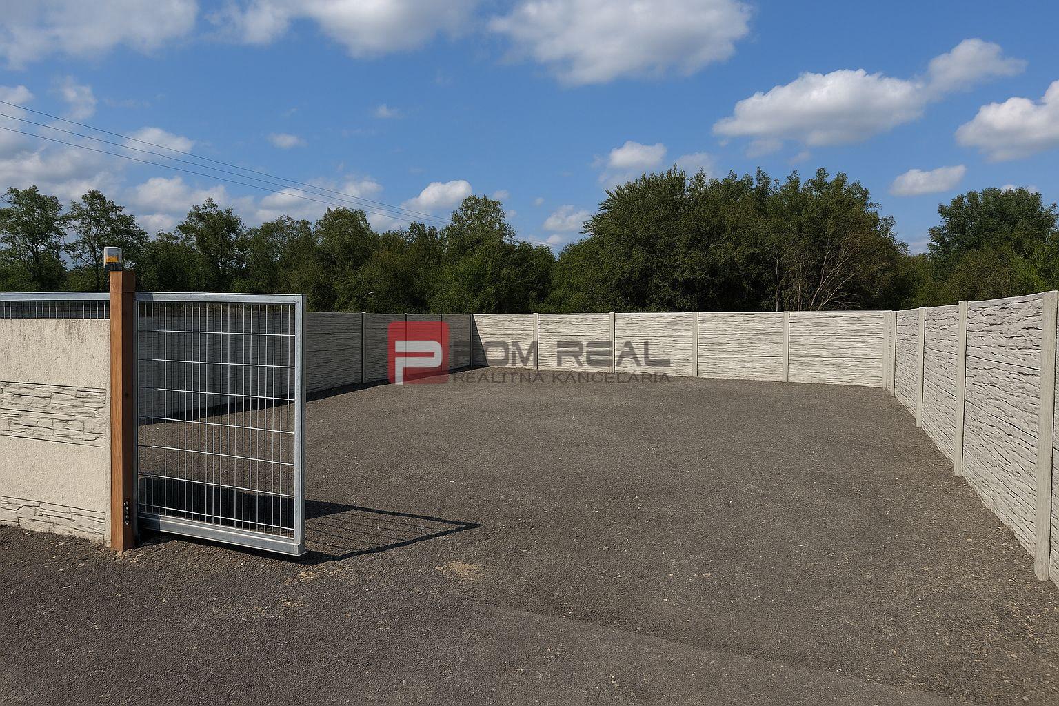 Prenajom samostatny areal