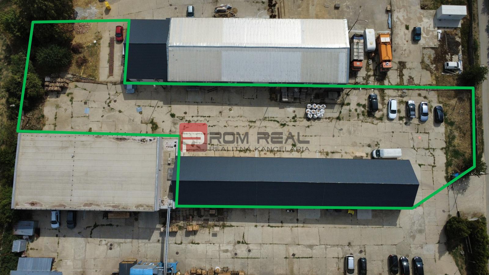 Nová hala 472 m² + dvor 1 812 m² – Budmerice – fotka 2