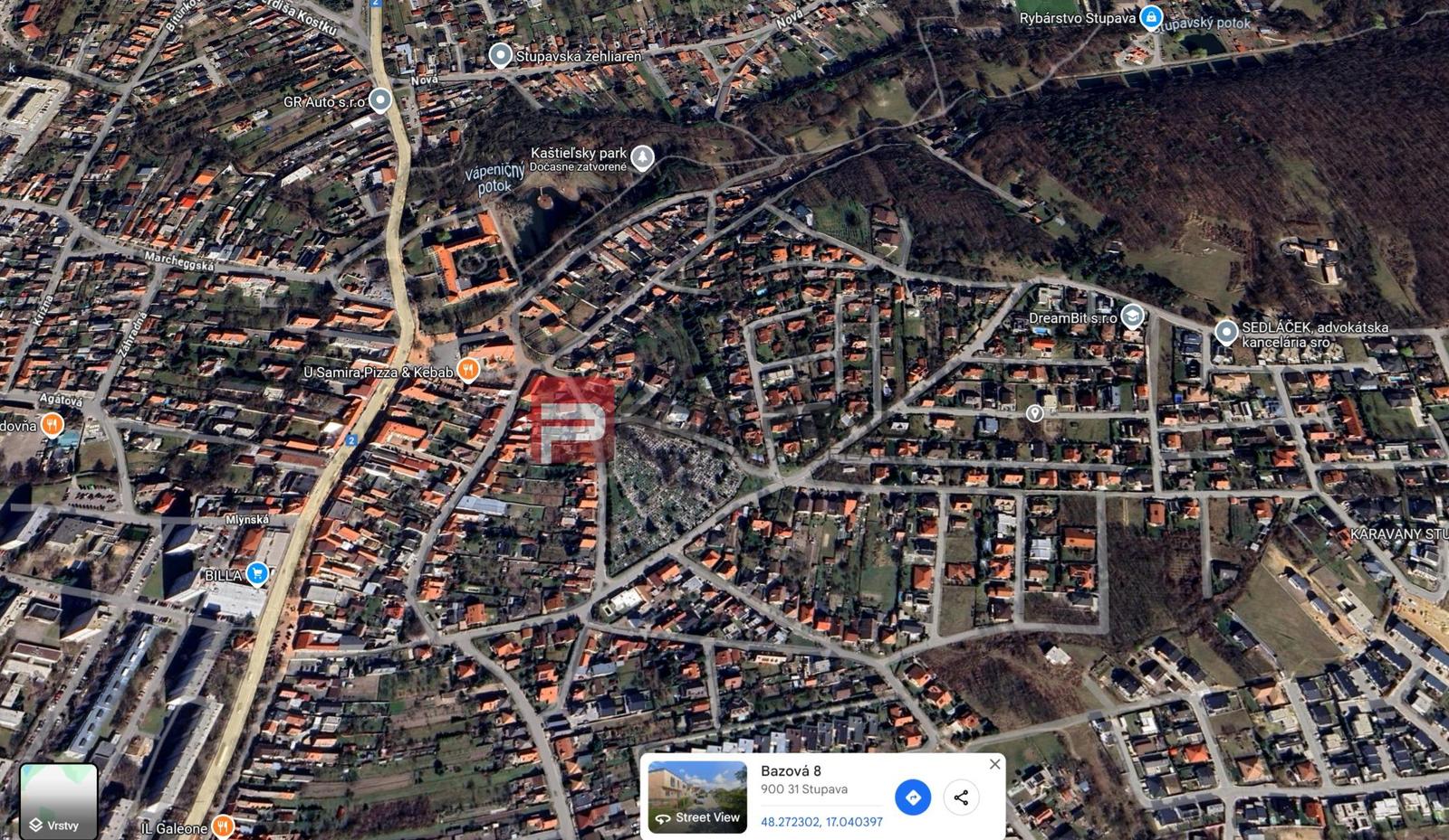 Pripravujeme do ponuky - Lukratívny pozemok centrum Stupavy – fotka 2