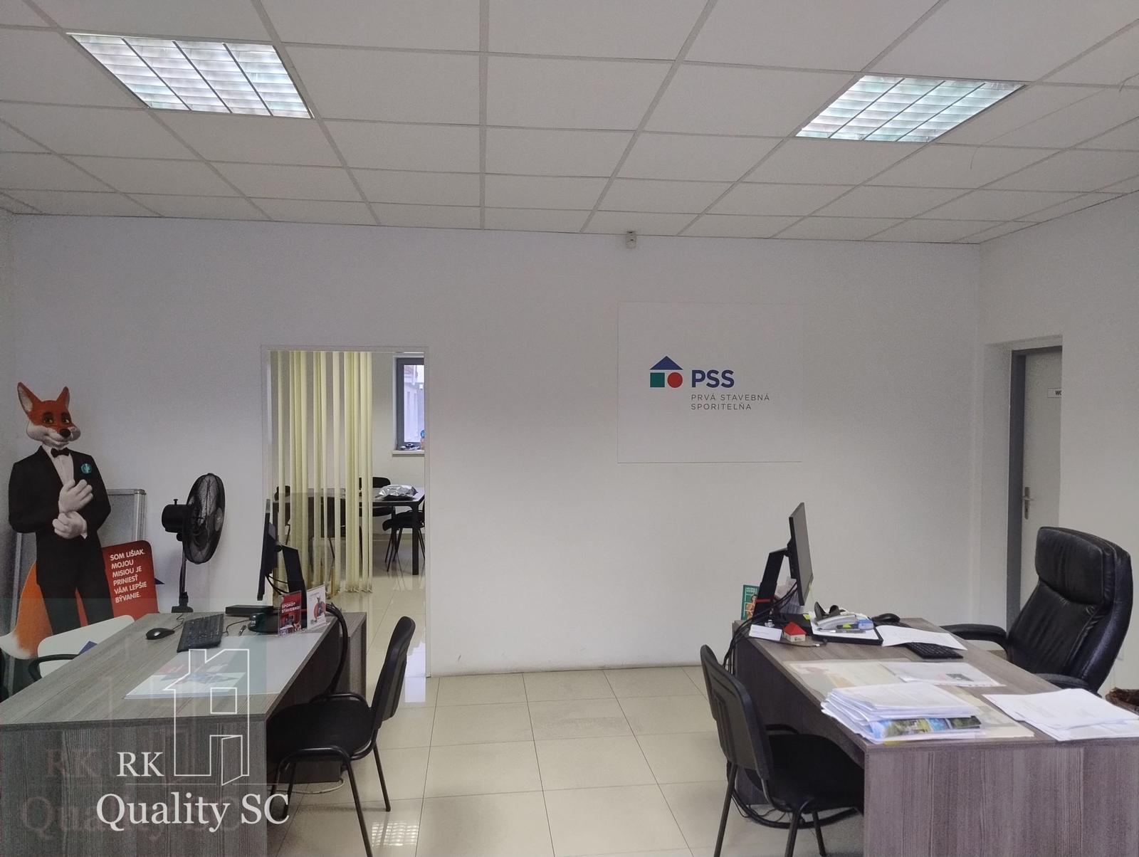 SENEC - NA PRENÁJOM – KANCELÁRSKY PRIESTOR v centre pri pešej zóne