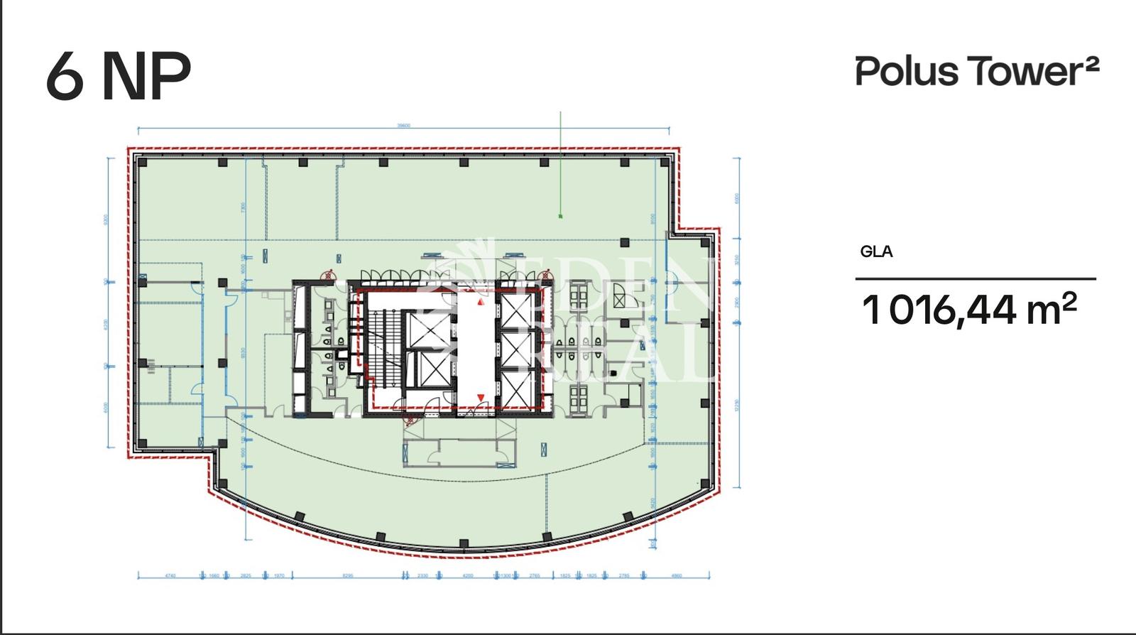 *Nadštandardné kancelárie v Polus Tower 2, 5. posch. – fotka 2