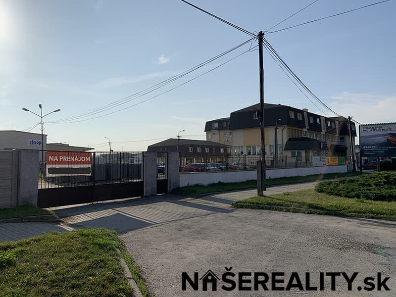 Prenájom vonkajšej predajnej plochy s výmerou 425 m² na Bratislavskej ulici v Pezinku