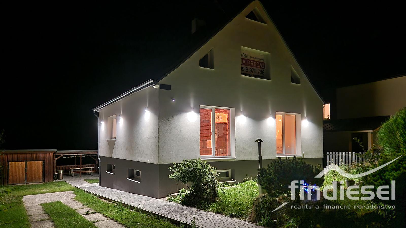 FINDIESEL reality - rodinný dom, záhrada, 820 m2, Veľká Lehôtka