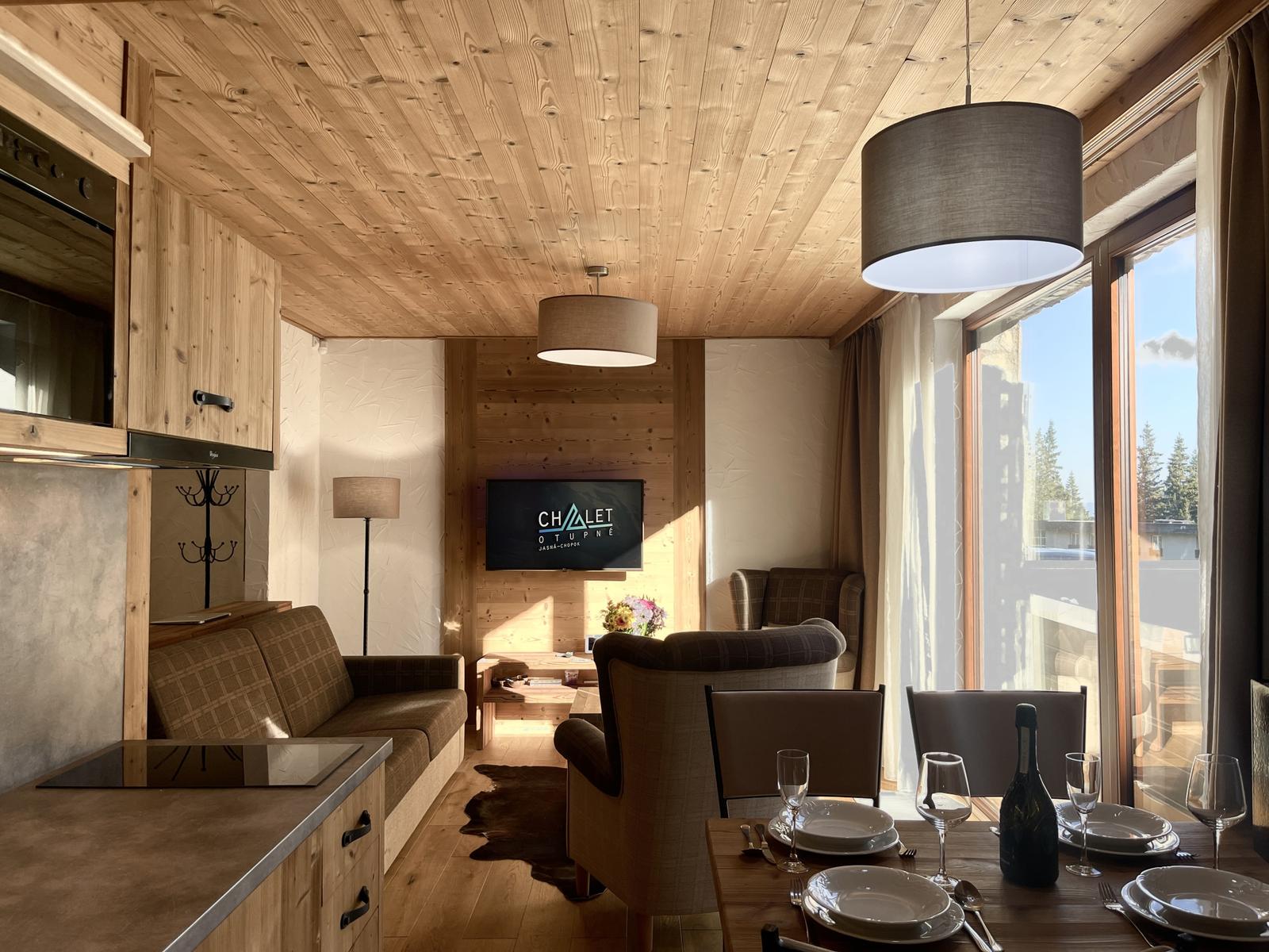 Luxusný  apartmán v srdci Nízkych Tatier v stredisku Jasná - Otupné - VIDEO