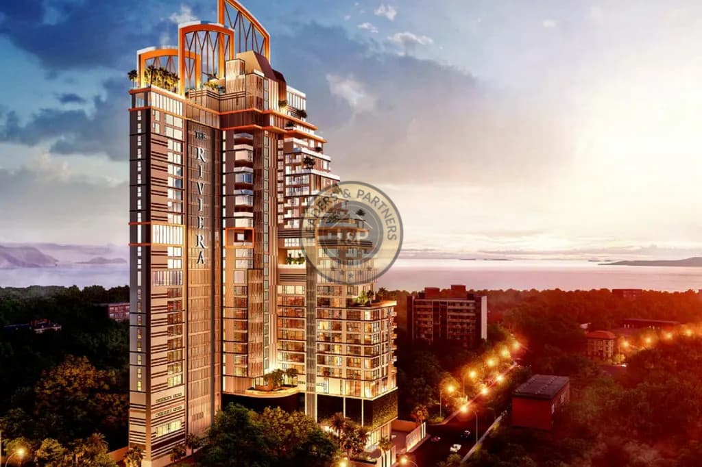 Apartmány The Riviera Malibu, Pattaya-Thajsko