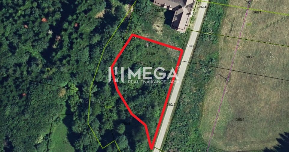 Investičný stavebný pozemok v oblasti Danová - 2 200m2 – fotka 2