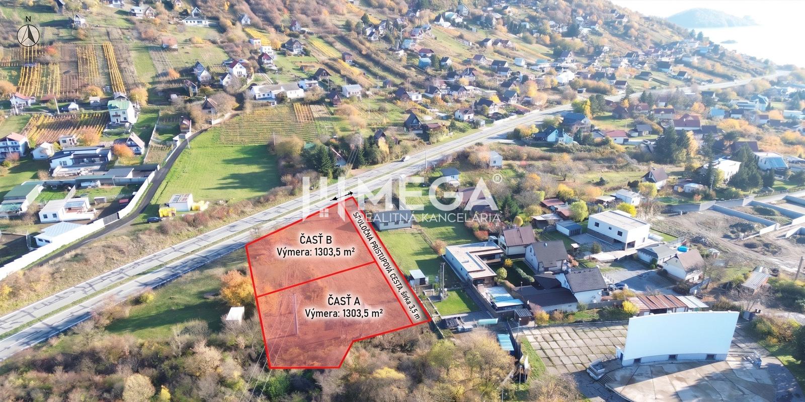 EXKLUZÍVNE NA PREDAJ 1303,5 m2 POZEMOK NA ZEMPLÍNSKEJ ŠÍRAVE – fotka 2