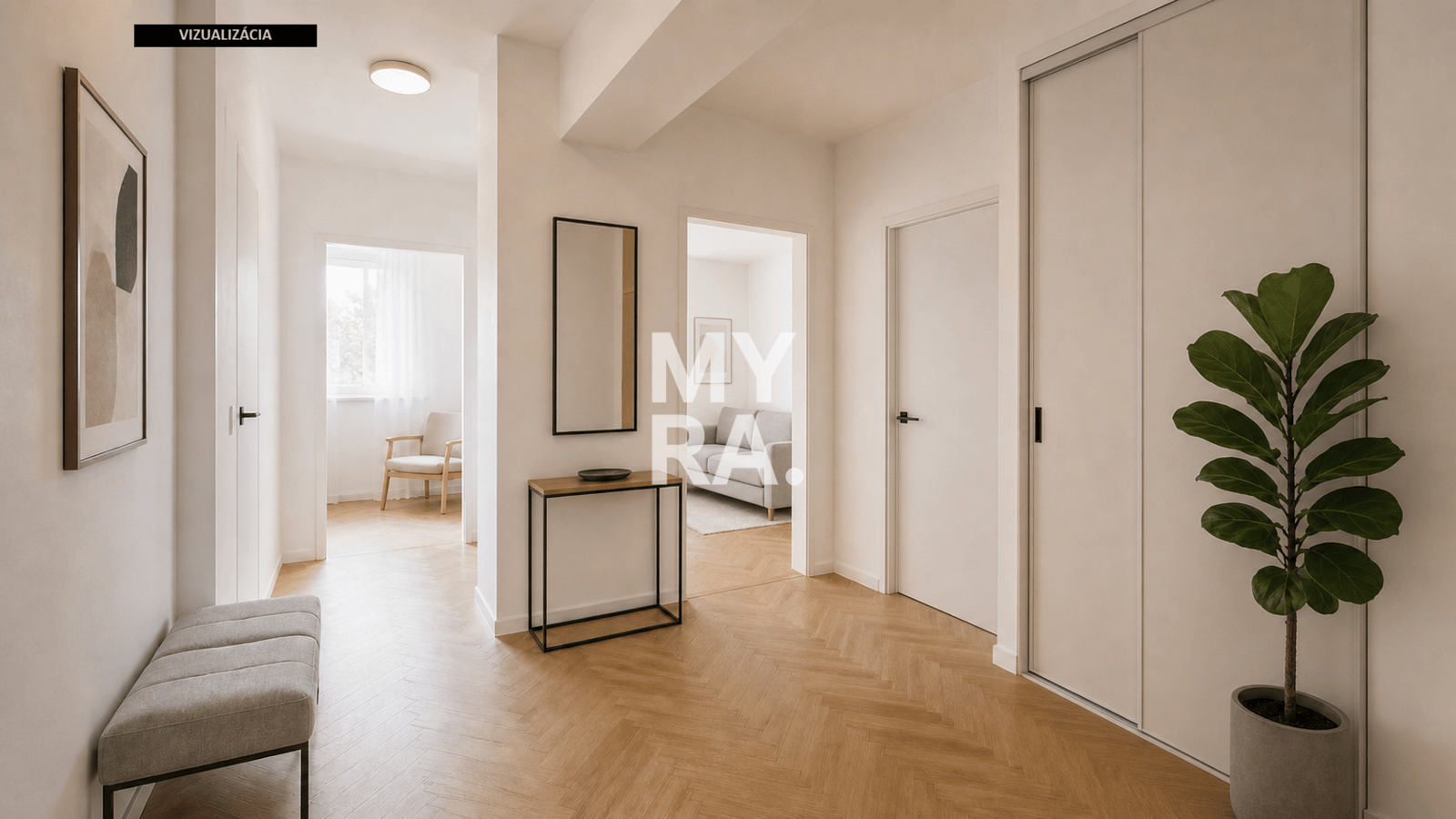 **REZERVOVANÉ**3izb. byt Park Angelinum, 70m2+loggia 5m2