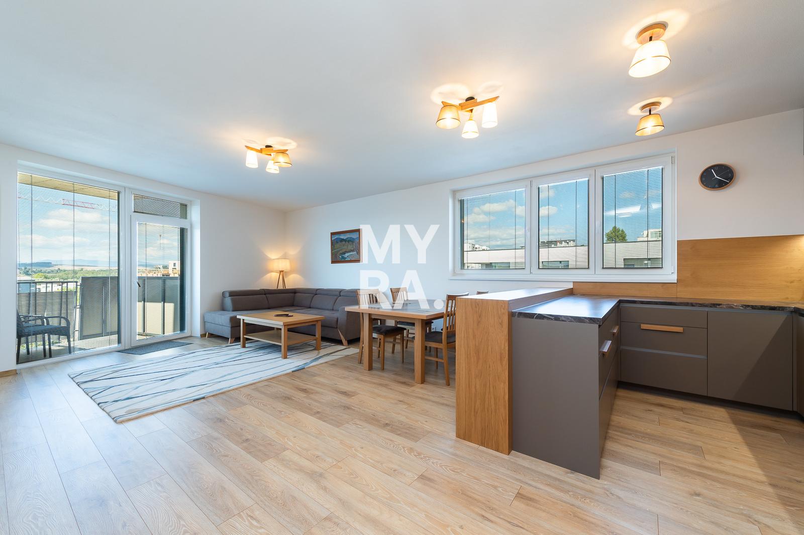 Veľkorysý 3-izbový byt v DUO I | cca 95 m² | 2× kryté parkovanie | pivnica