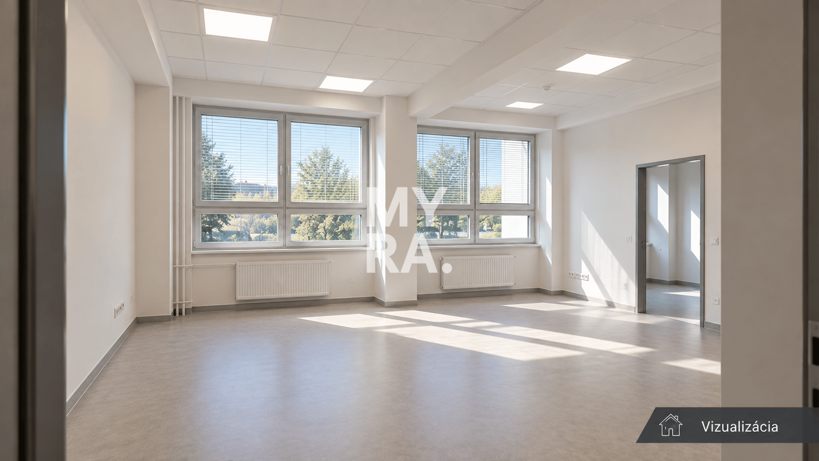 Priestory pre ambulanciu 66,57 m² – klimatizácia, výťah, Prešov – fotka 2