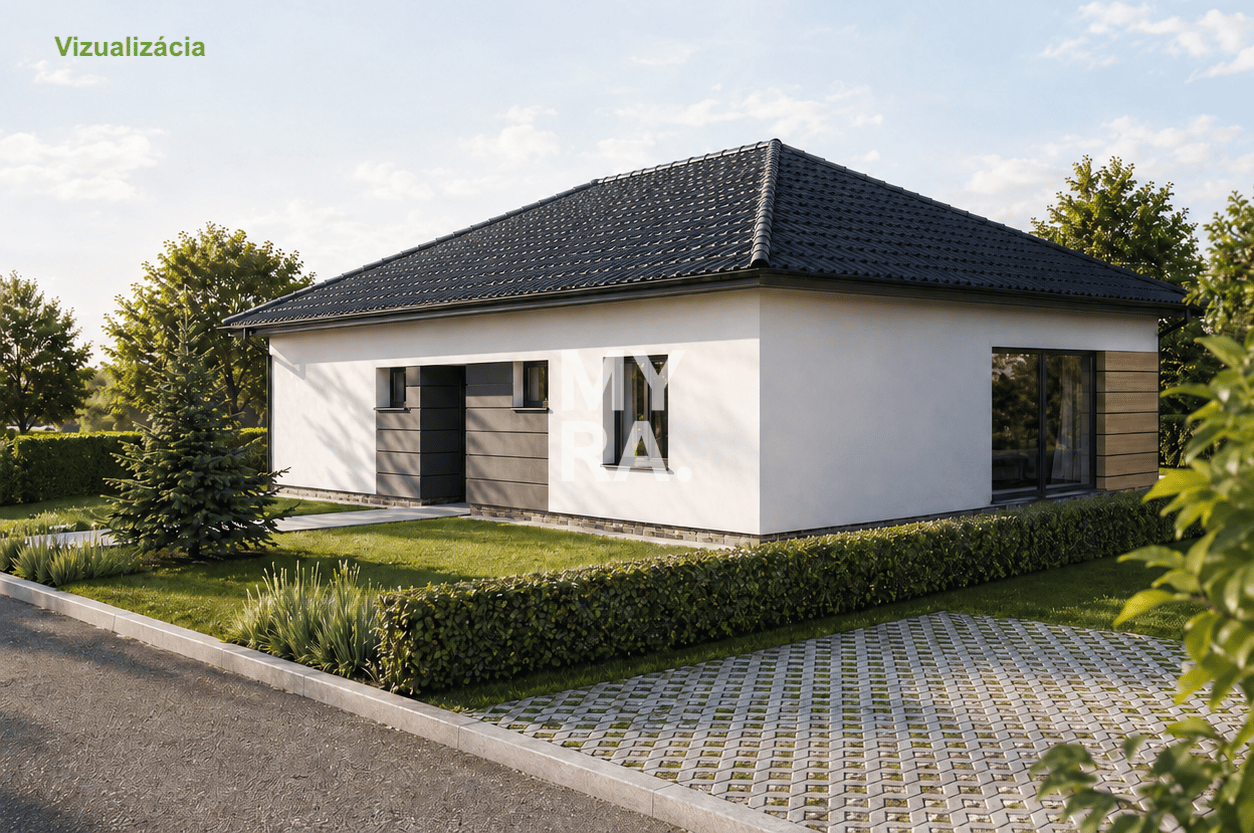 NOVOSTAVBA bungalovu – obec BZENOV, 12 min. od PREŠOVA