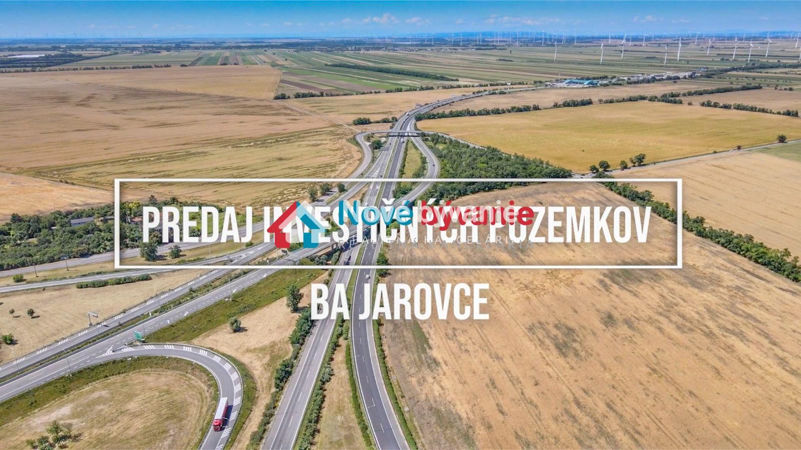 PREDAJ INVESTIČNÝ POZEMOK - BA JAROVCE