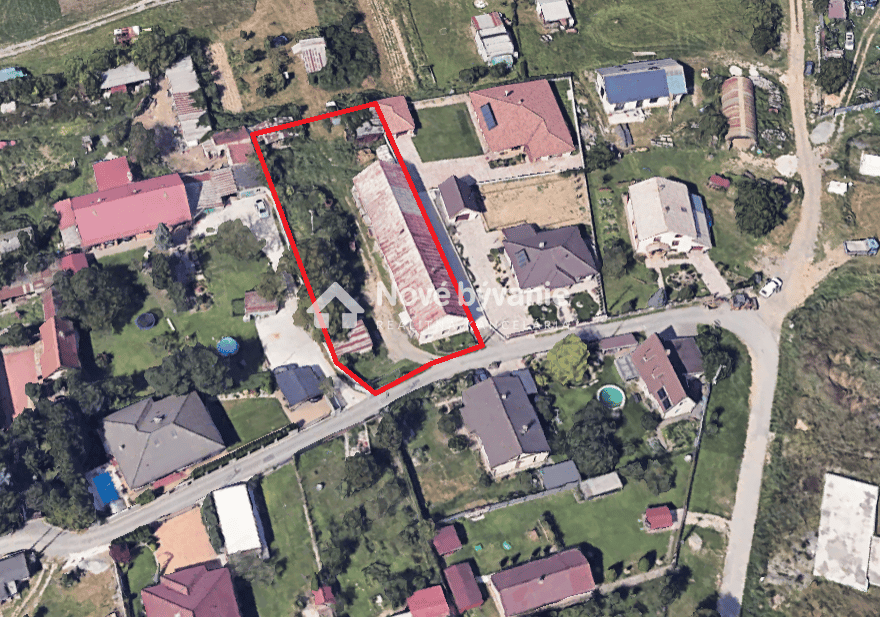 Investičný pozemok 1666m² pre 2-3 RD-Barca (Svetlá Pusta)