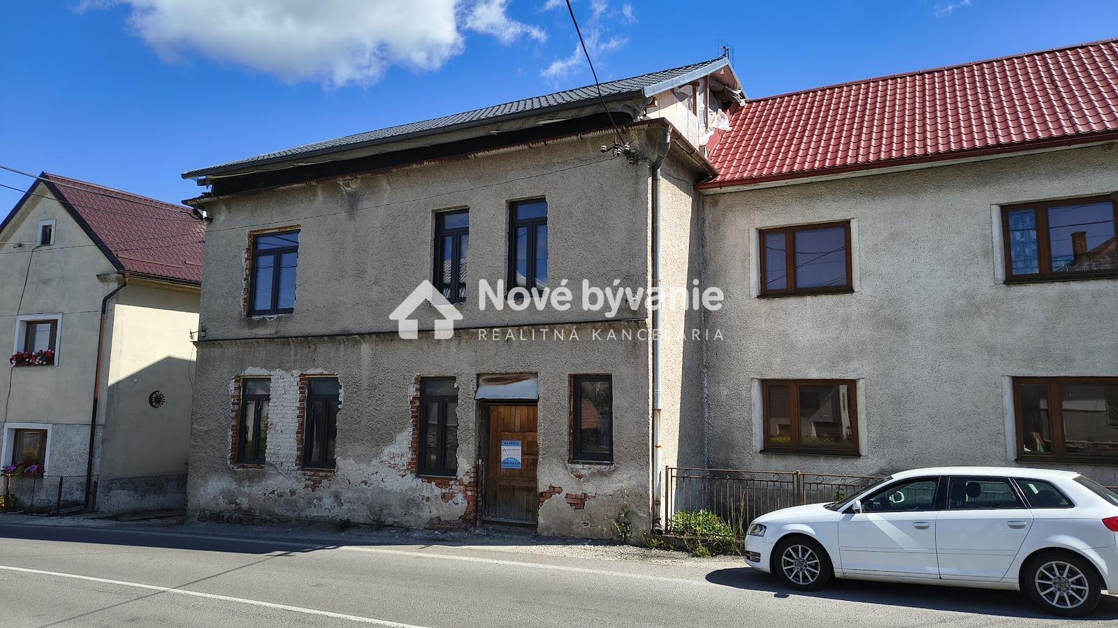 Na predaj objekt v centre Hornej Štubne pripojený na IS (025-12-BP)
