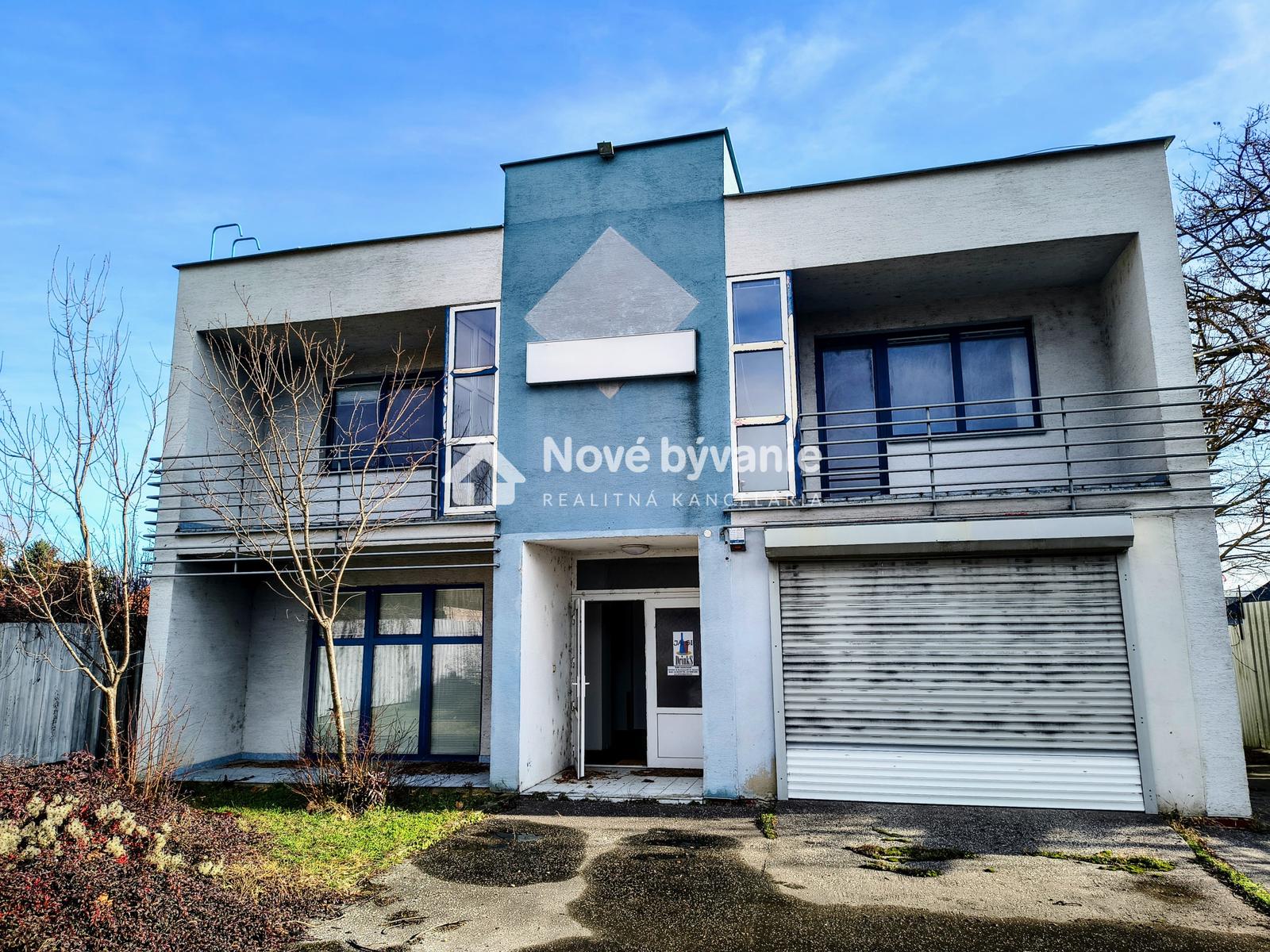 Na prenájom budova s veľkým parkoviskom Horné Krškany (N035-25-BP)