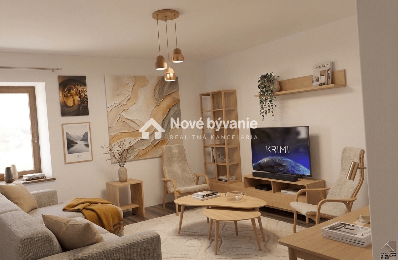 Nová cena 106000 eur !!!4 izb . byt v centre Spišskej Belej, so záhradkou, pivnicou a parkovaním