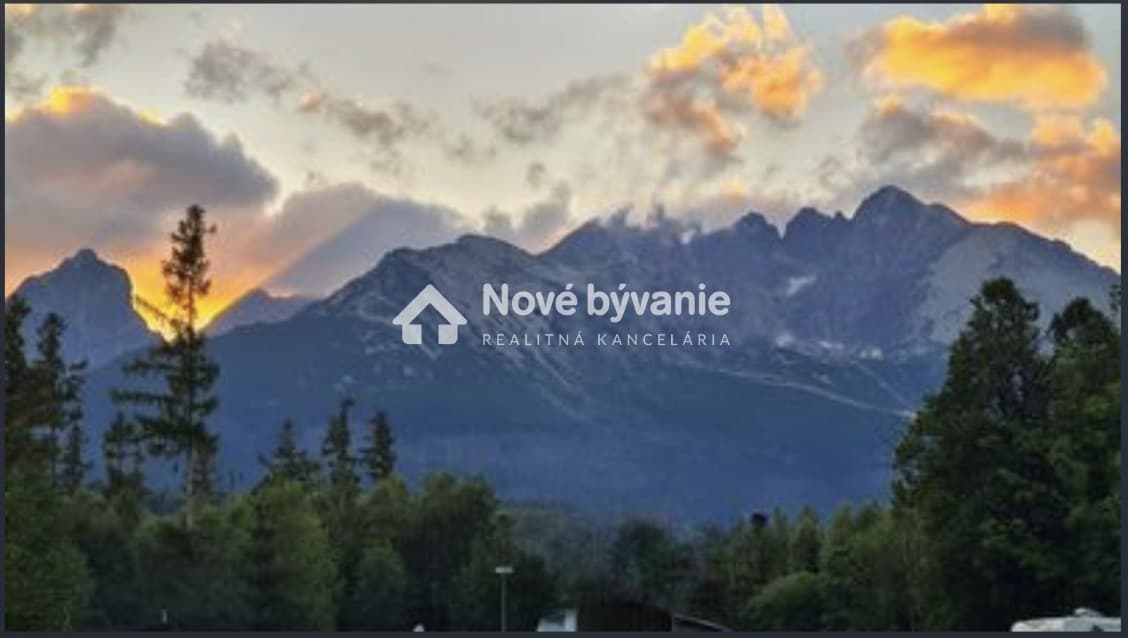 Stará Lesná lukratívny stavebný pozemok s výhľadom na Vysoké Tatry – fotka 2