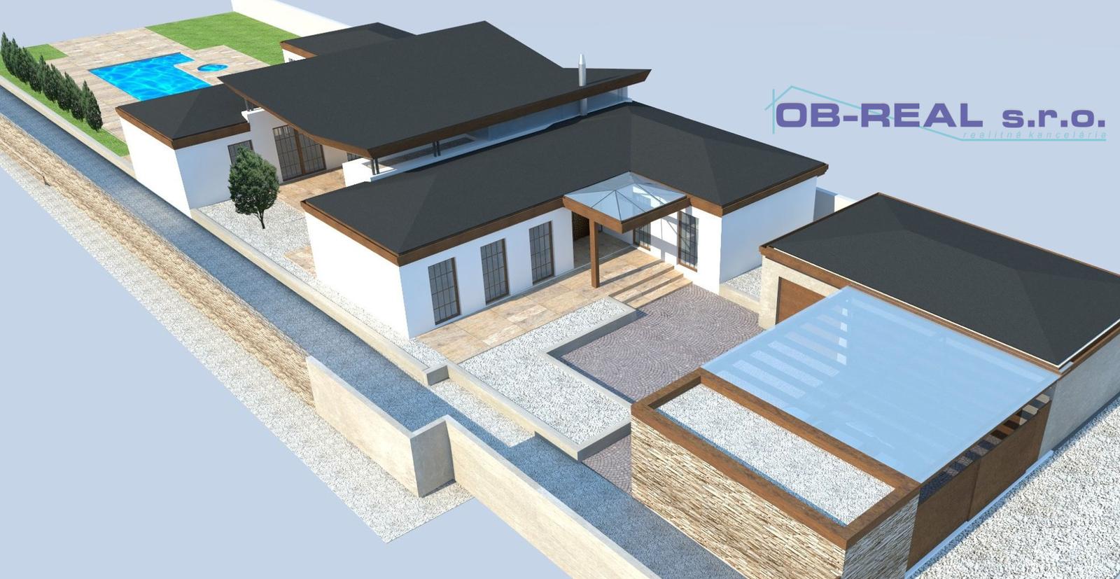 Ponúkame na predaj luxusnú novostavbu 5izb RD 322m2, pozemok 2738m2, 3-garáž 60m2, bazén 45m2 – fotka 2